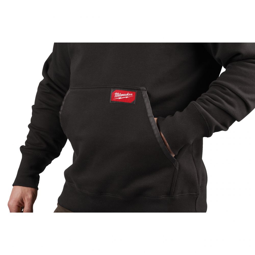 Kapuzenpullover schwarz 